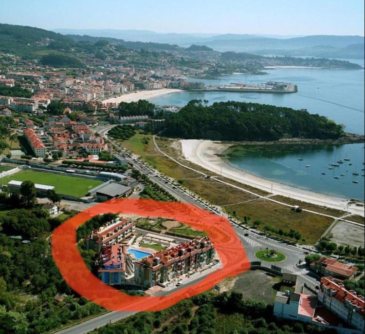 Residencial Illas Atlanticas En Sanxenxo Portonovo Exterior foto
